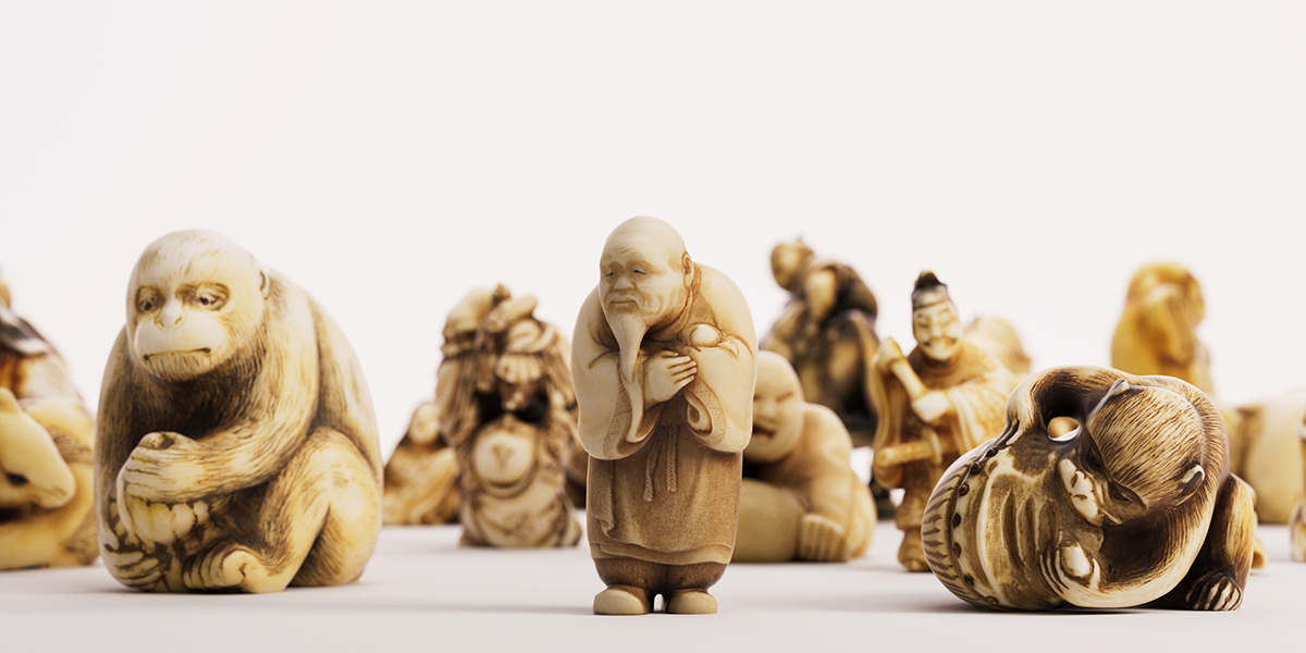 Netsuke hands on at the MMFA