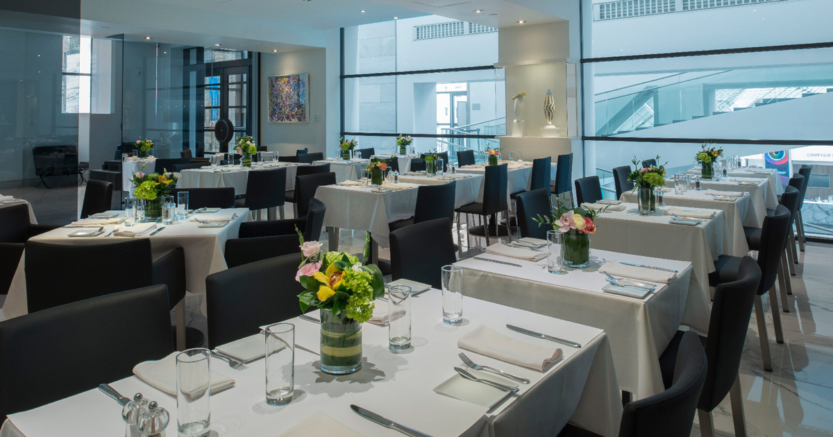 Le BeauxArts Restaurant Musée des beauxarts de Montréal